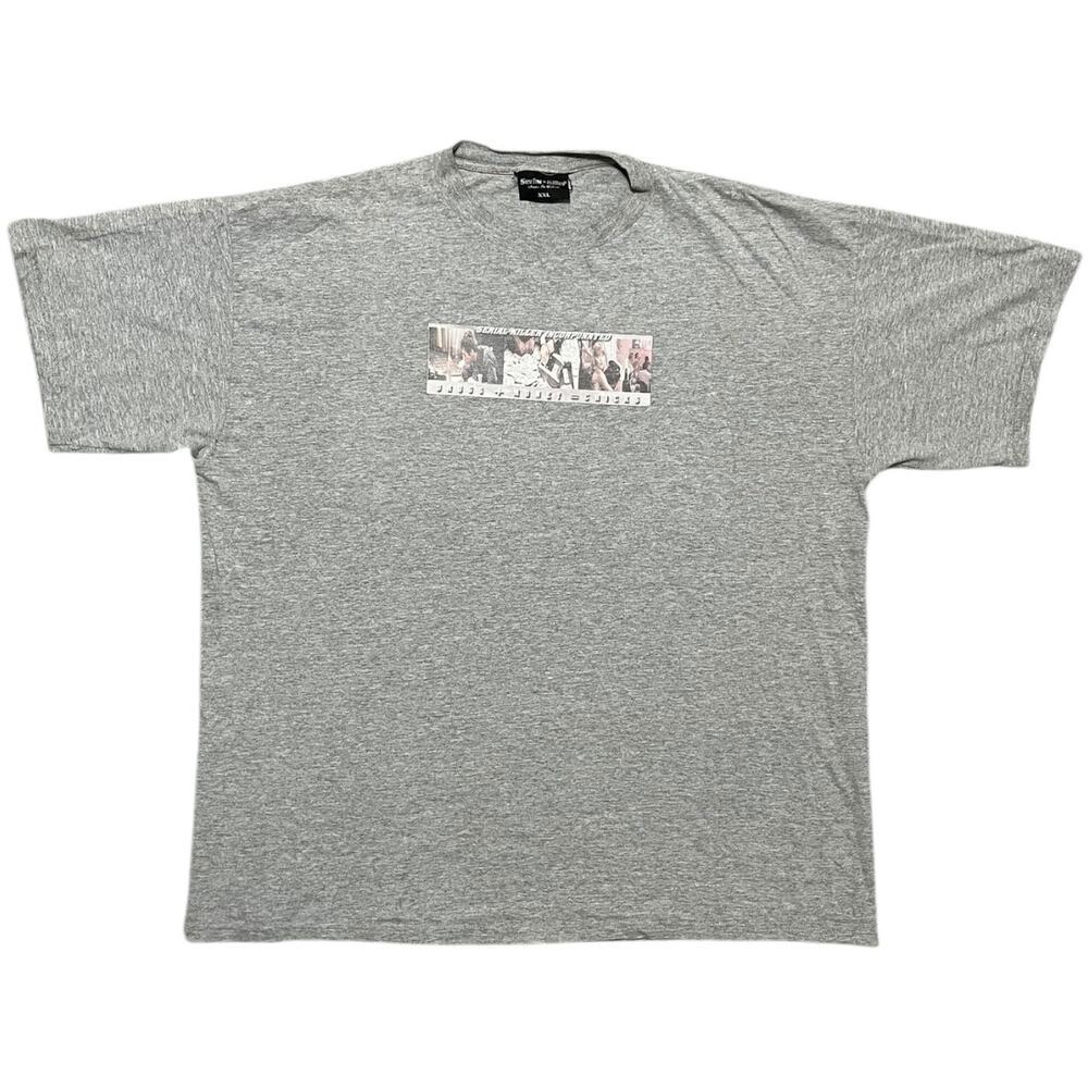 Serial Killer Drugs+Money=Drugs Scarface 90’s Skate Tee